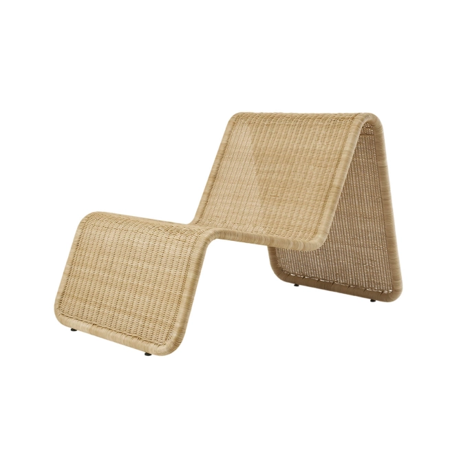 Fauteuil P3 Rotin GUBI
