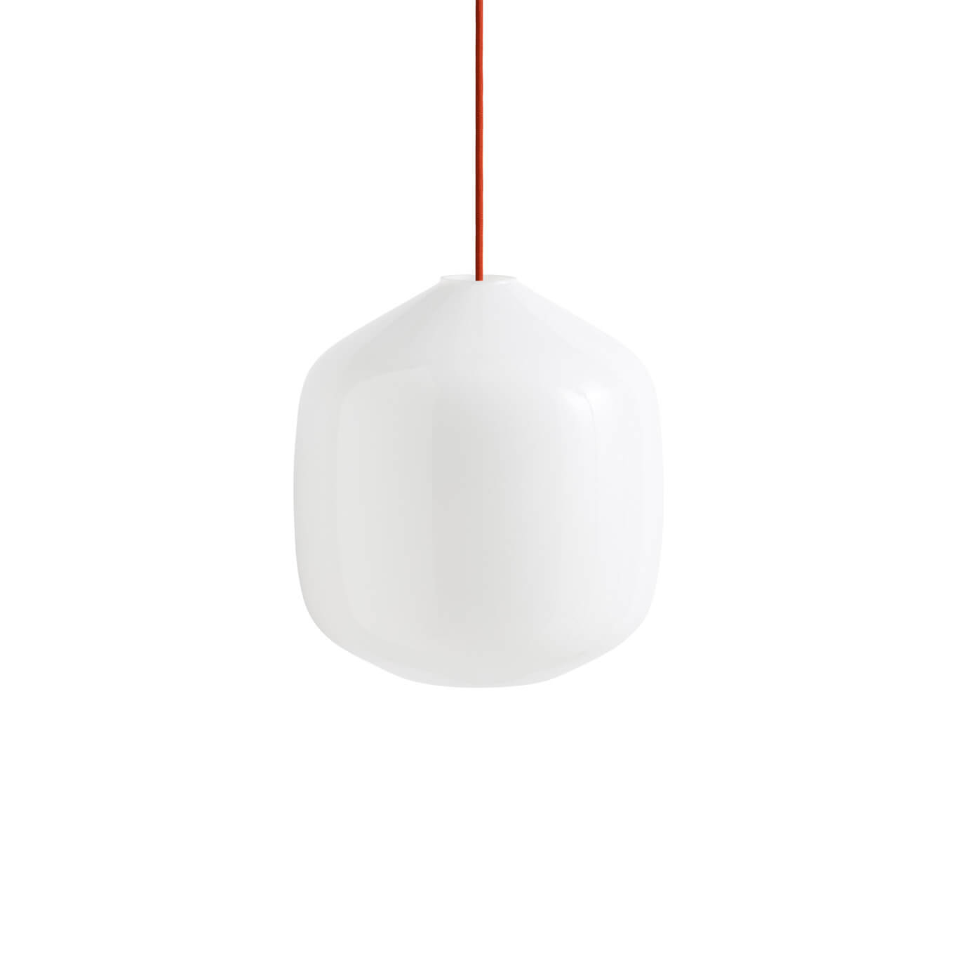 ASPEKT BUOY GLASS PENDANT 300 Cordon Rouge Rouillé HAY