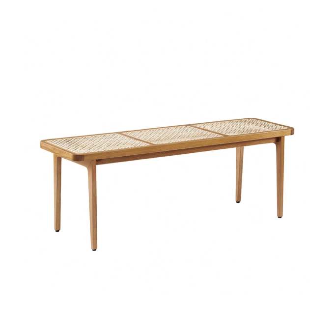 Banc LE ROI Chêne naturel NORR11