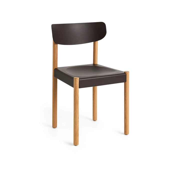 Chaise PACK Marron / Chêne HAY