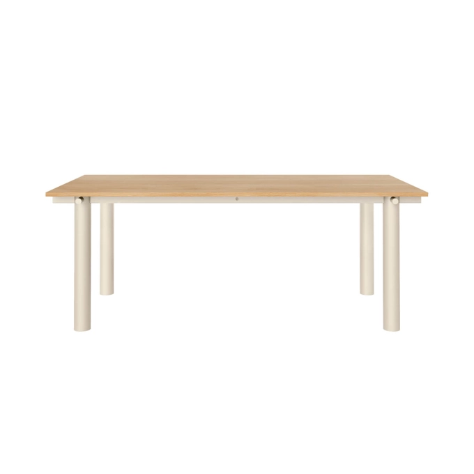 Table ATURA 200x90 Chêne Pieds Gris FERM LIVING