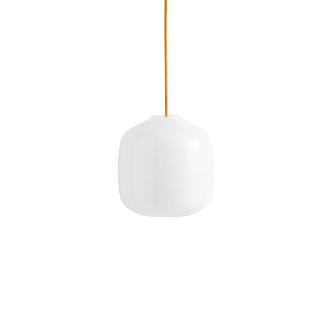 ASPEKT BUOY GLASS PENDANT 200 Cordon Jaune Ambre HAY