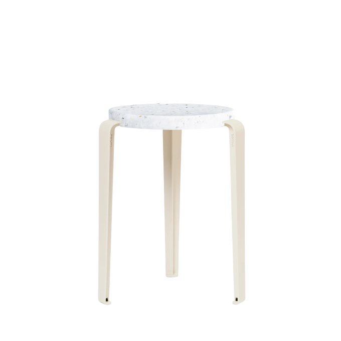 Tabouret LOU Venezia/Blanc Crème TIPTOE