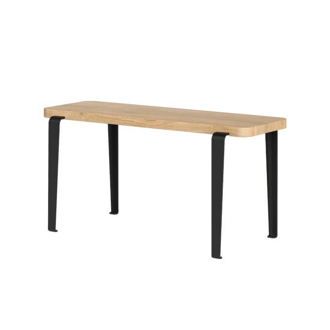 Banc LOU Chêne/Noir Graphite L 90 TIPTOE