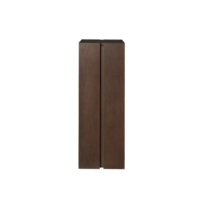 Meuble de rangement PARCEL Piédestal H90 Chêne Foncé FERM LIVING