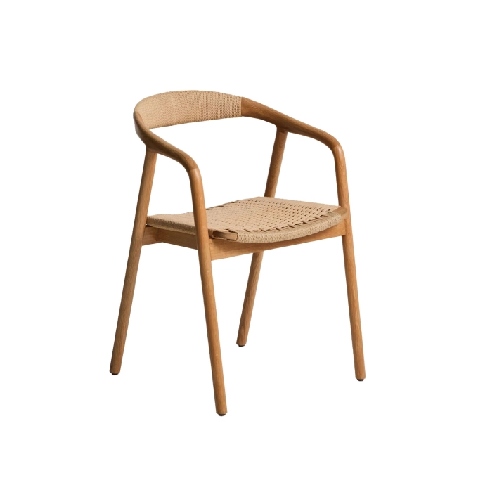 DERILE Chêne Naturel / Corde Beige KAVE HOME
