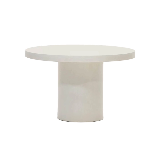 AIGUABLAVA Ø 120 Ciment Blanc KAVE HOME