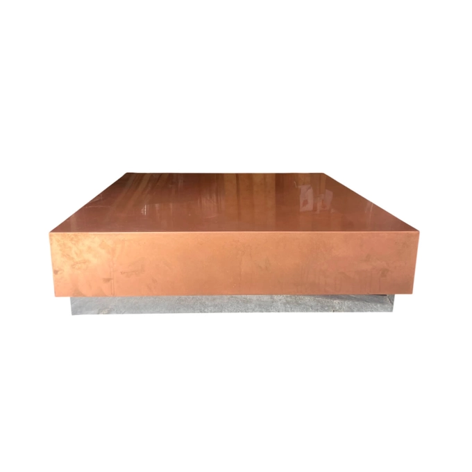 Coffee Table LOREN Cuivre BAXTER MADE IN ITALY