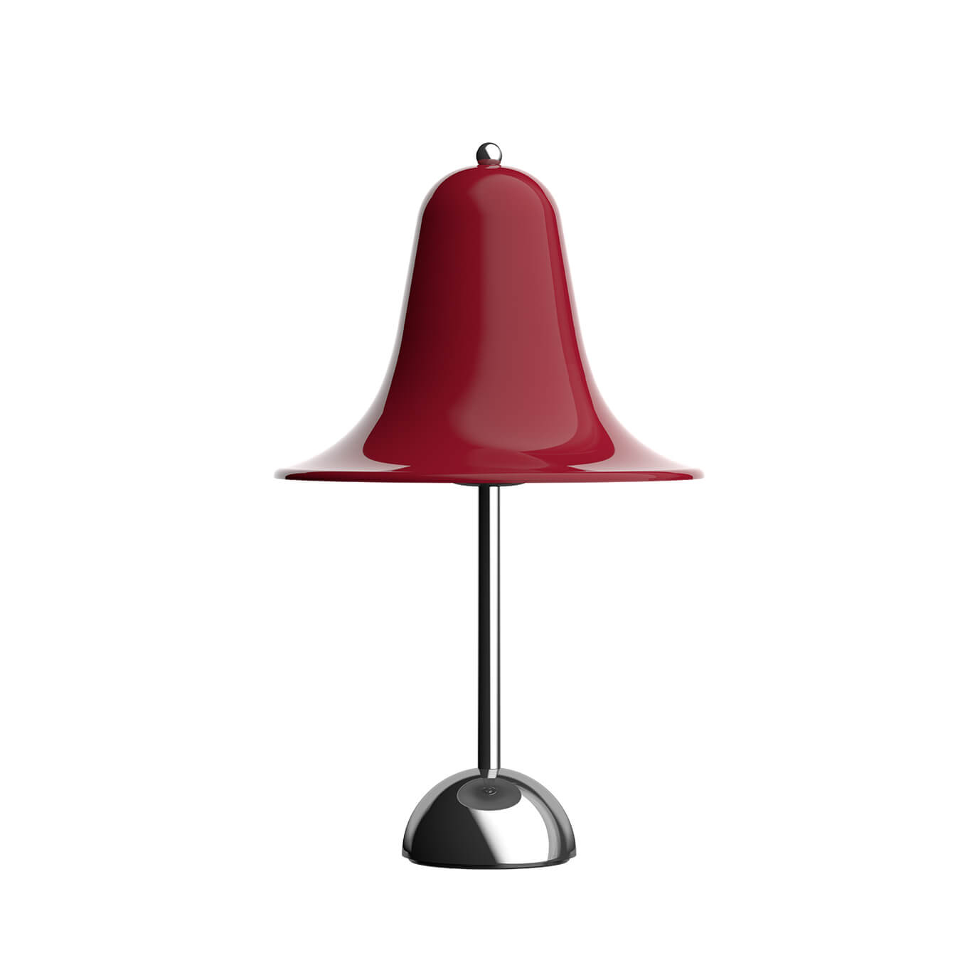 Lampe à poser PANTOP Ø 23 Rouge Cerise VERPAN