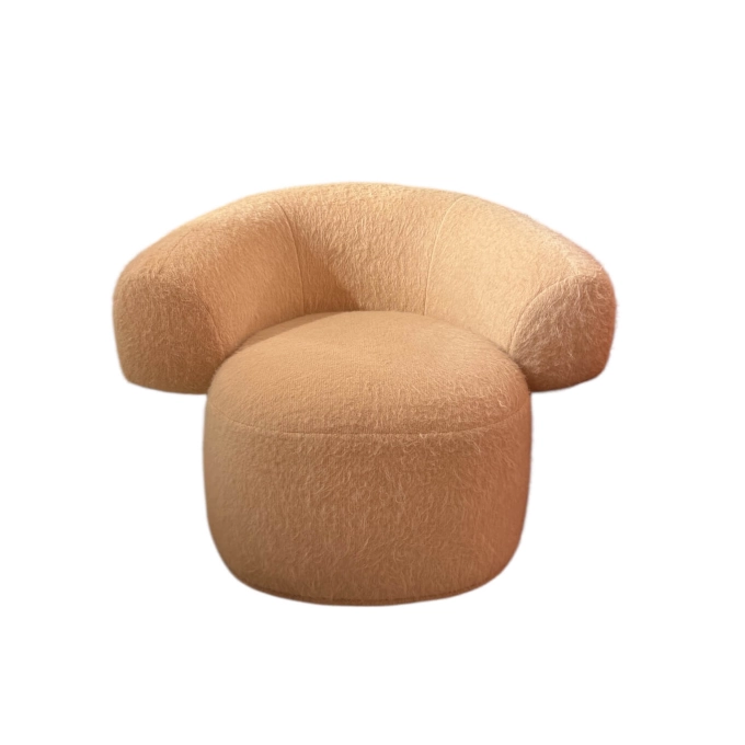 Fauteuil RUFF Rose poudré MOROSO