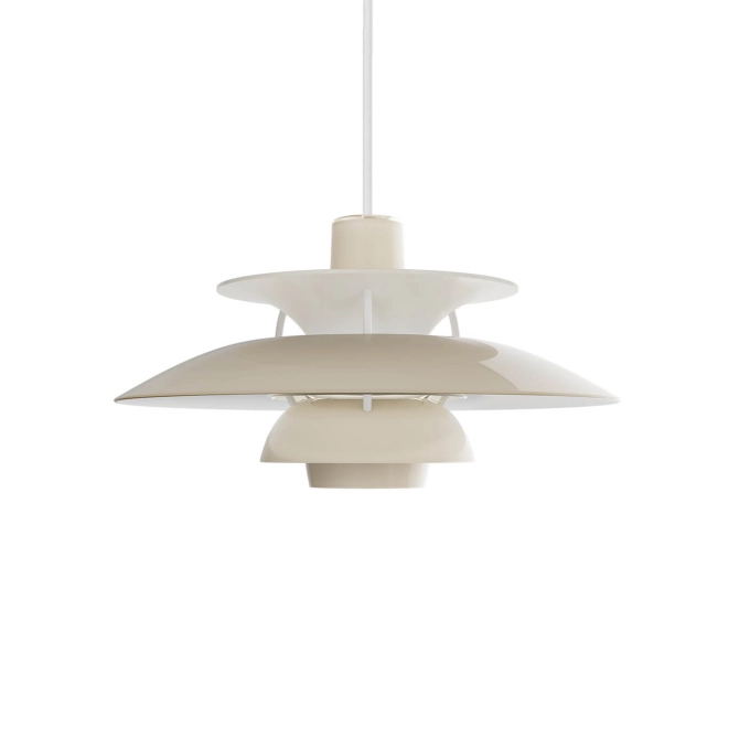 Pendant Light PH 5 OPAL 320 Opal Beige LOUIS POULSEN