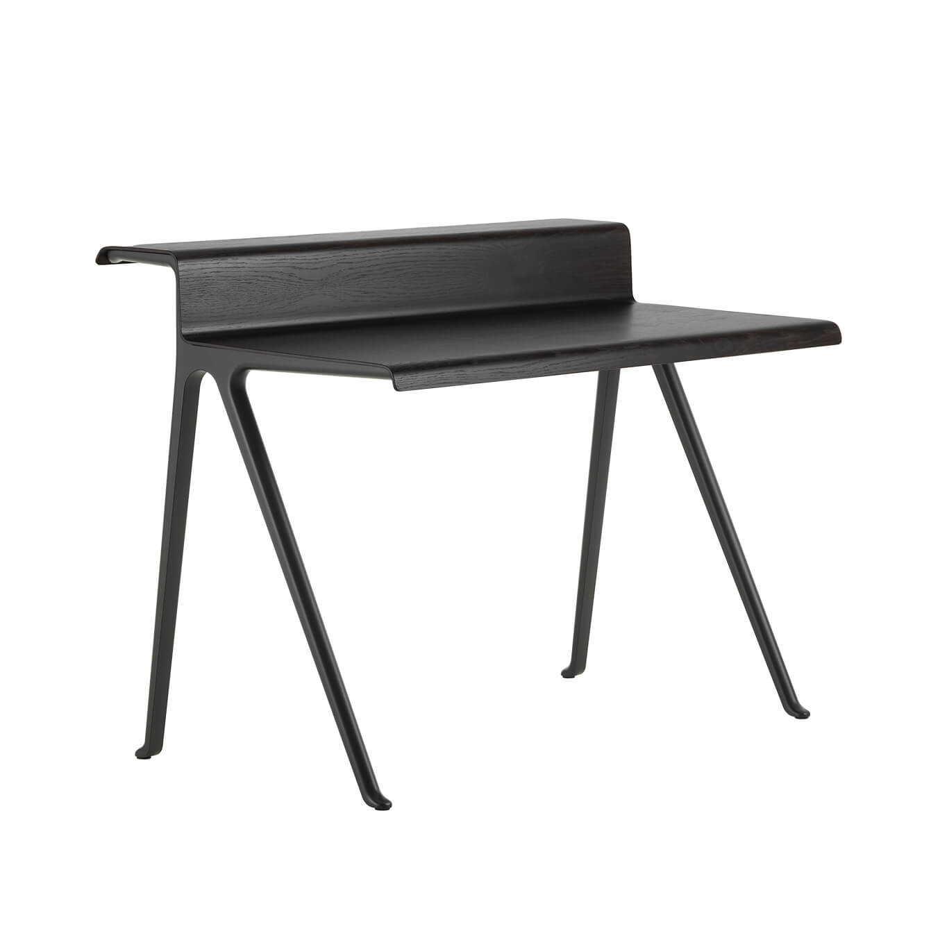 Desk COURIER Black/ Dark oak VITRA