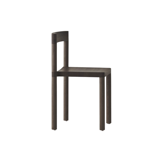 Chaise PIER Terre d'ombre RESIDENT