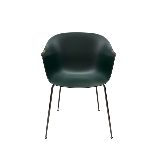 Dining Chair BAT DINING Dark green GUBI