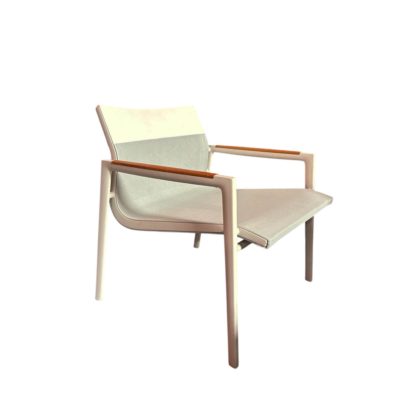 Easy chair DEAN Blanc/Grey DEDON