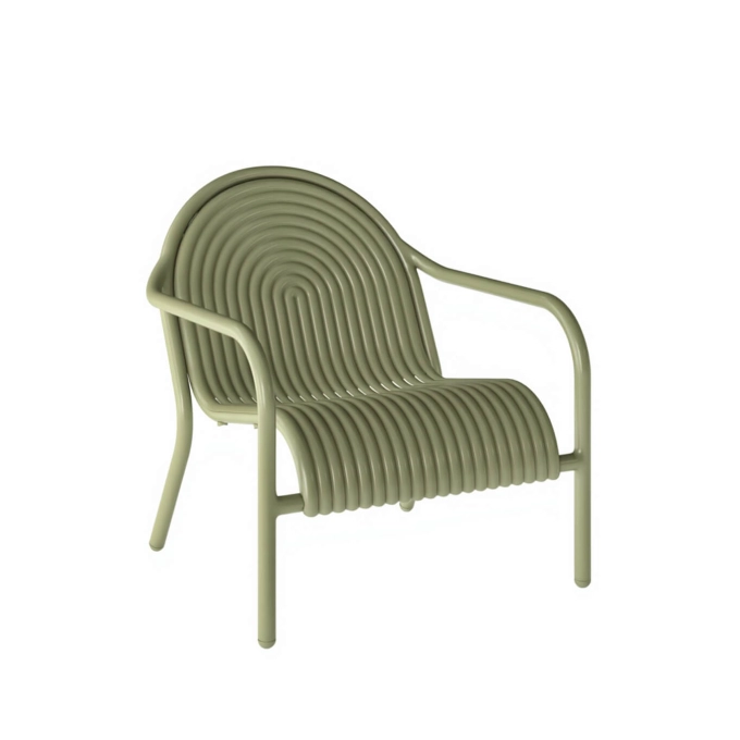 Chaise extérieure GROOVE lounge Mousse TOM DIXON