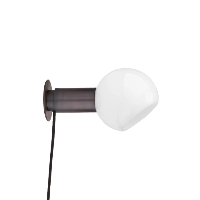 Wall light DONYA with plug Browned Copper ANOUR