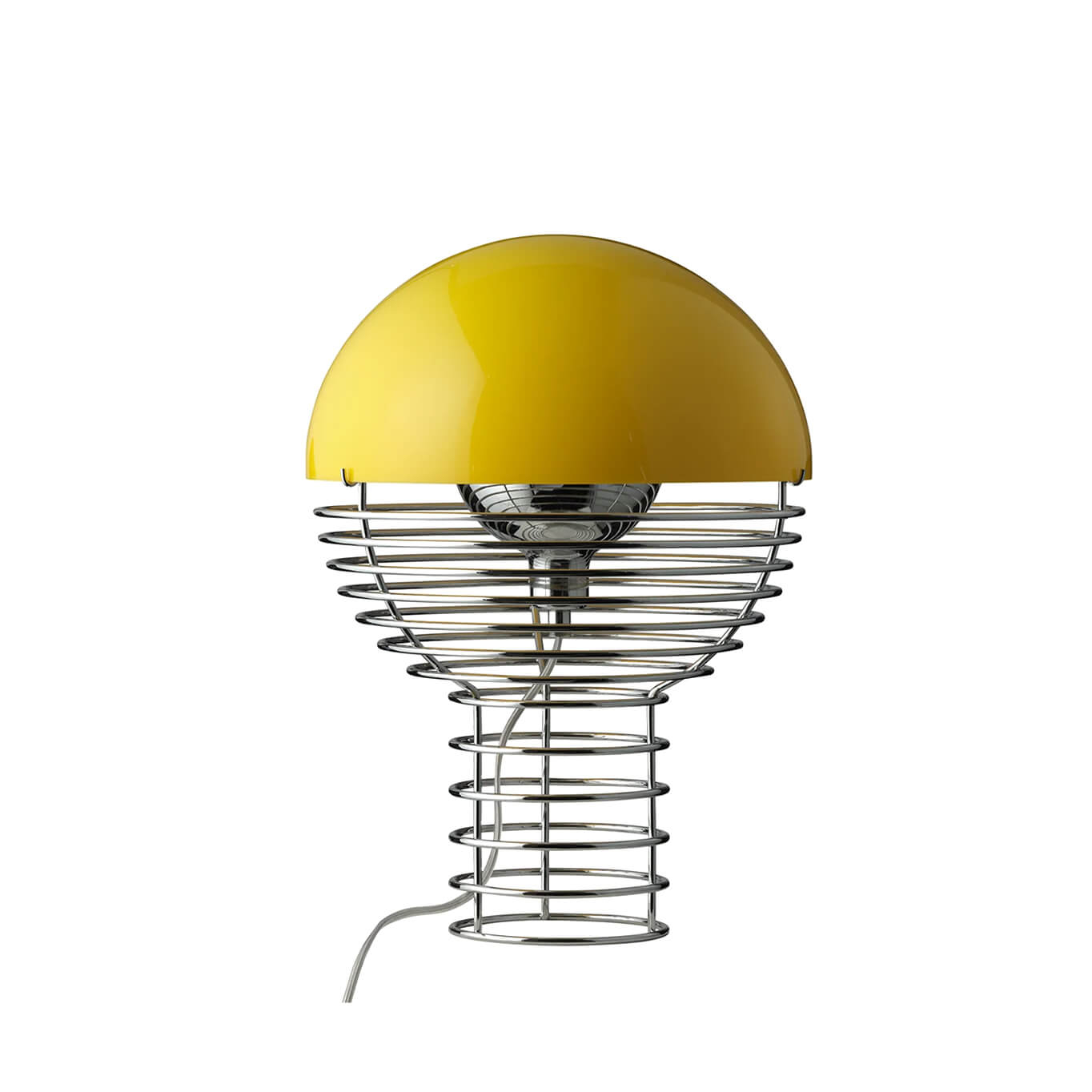 Lampe à poser WIRE Ø 30 Jaune VERPAN