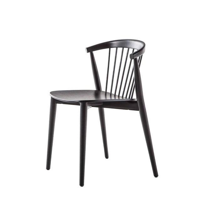 Chaise NEWOOD Noir CAPPELLINI