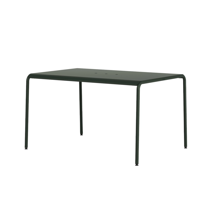 Table extérieure PANORAMA Vert Forêt L 130 TIPTOE