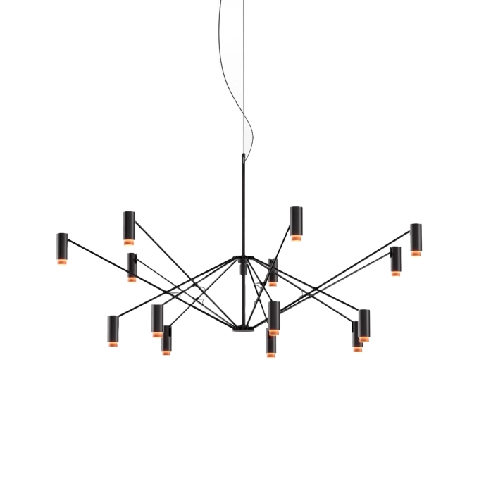 Pendant Light LE W Black/Terracotta MARSET