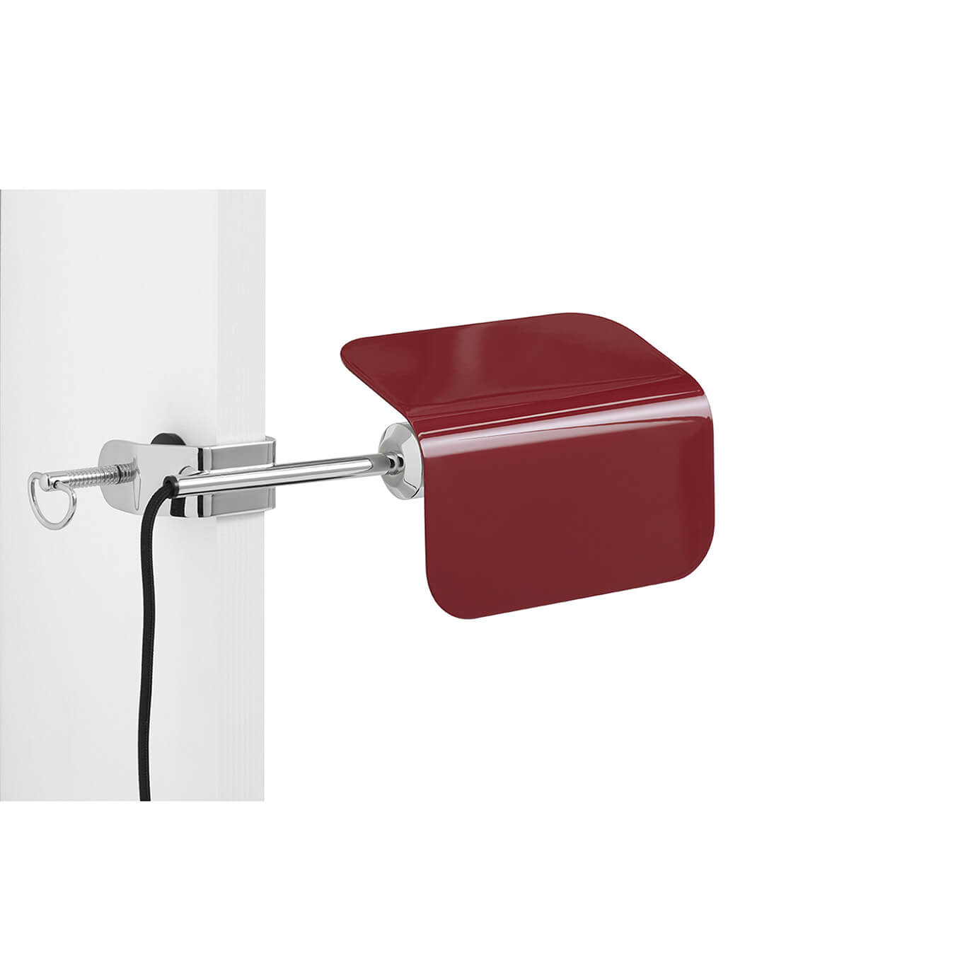 Wall light APEX CLIP WALL Maroon red HAY