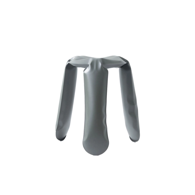 Tabouret PLOPP STANDARD Aluminium Umbra gris mat ZIETA