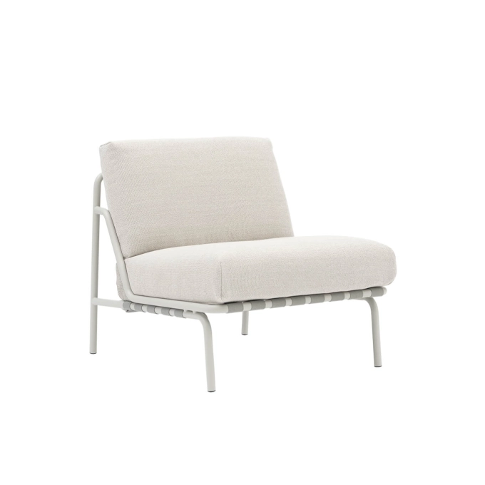 Outdoor Lounge Chair SETTLE fabric Laze 1 MUUTO