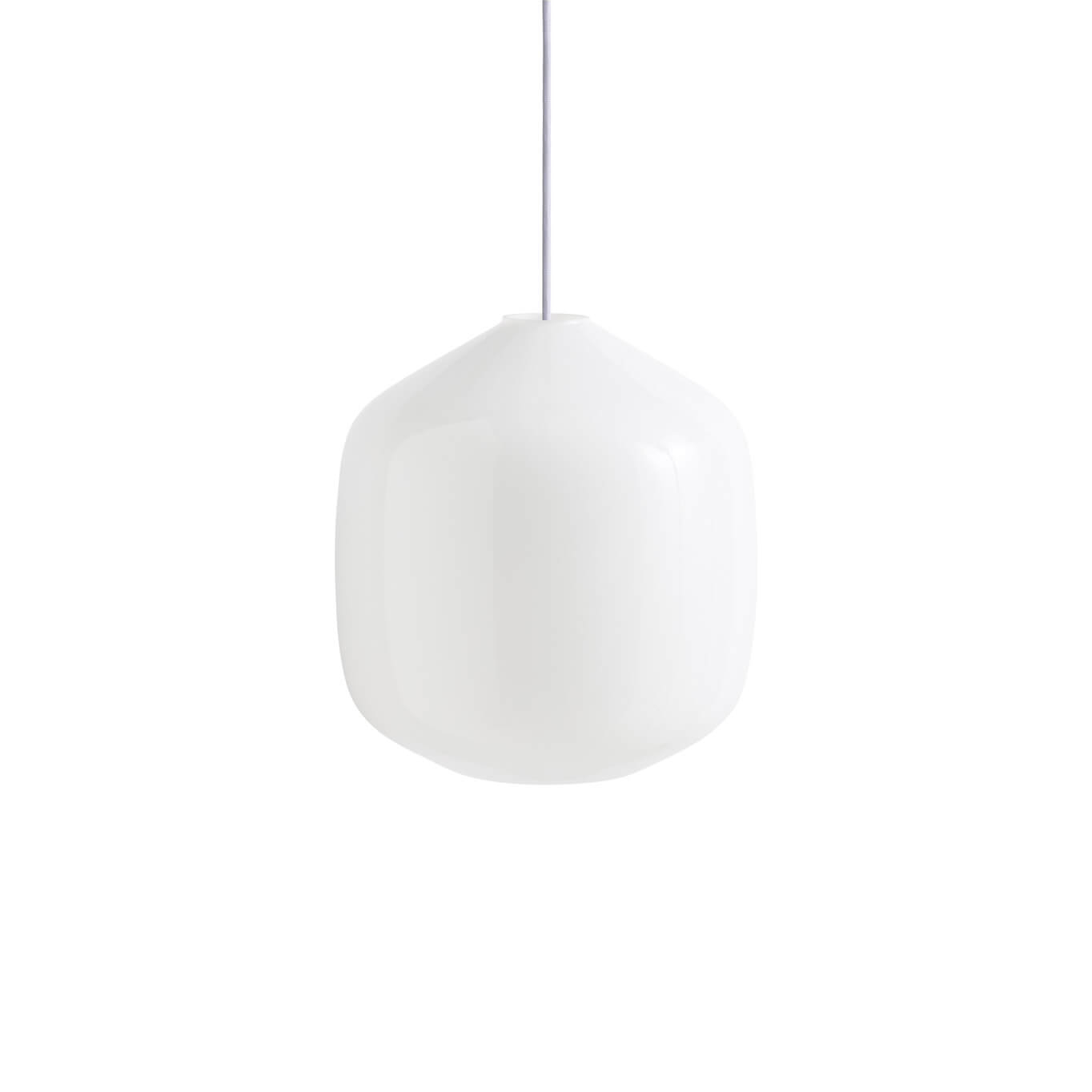 ASPEKT BUOY GLASS PENDANT 300 Cordon Gris Béton