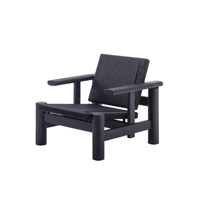Easy chair KIRA Maple Black ZANAT