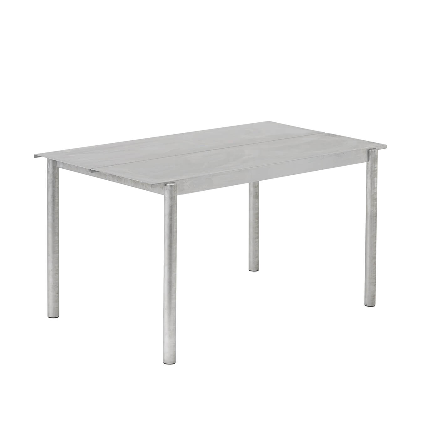 Table extérieure LINEAR STEEL Galvanisé MUUTO