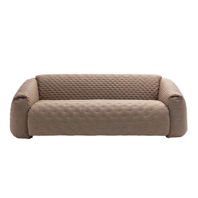 Sofa bed QUILT Brown CAMPEGGI