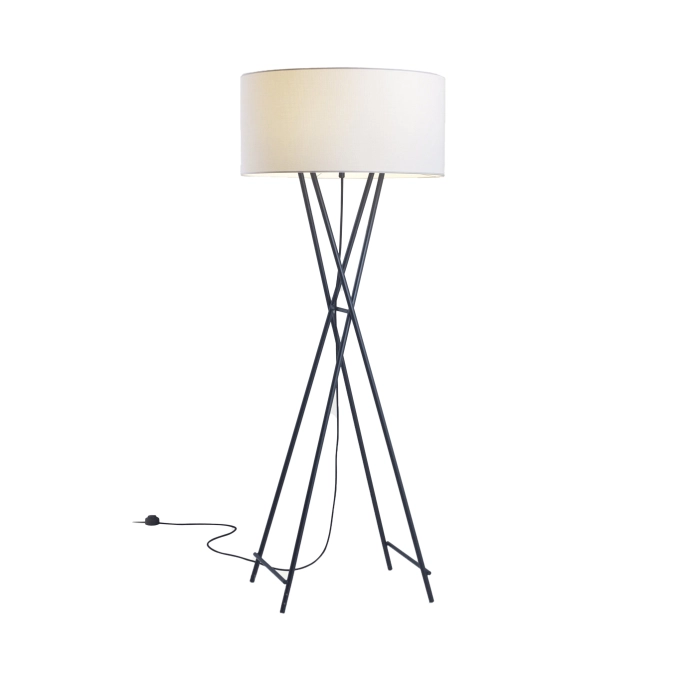 Floor Lamp CALA METAL P145 Black MARSET
