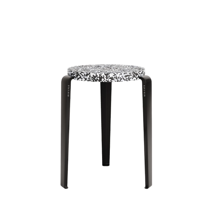 Stool LOU Macchiato/Graphite Black TIPTOE