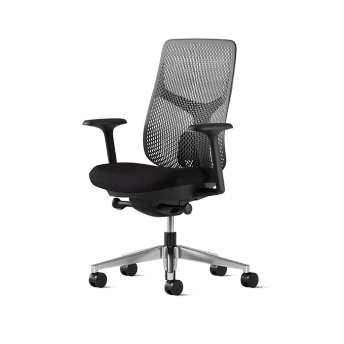 VERUS Triflex Noir 0783 Dark Carbon / Aluminium Poli  HERMAN MILLER