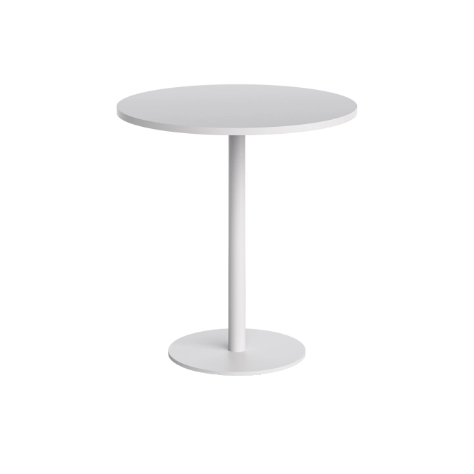 Outdoor Table MOKA OUTDOOR Chalk Gray Ø 70 TIPTOE
