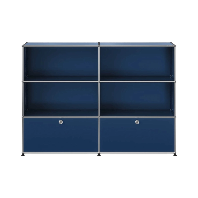 Meuble de rangement USM HALLER M65 Bleu Acier USM HALLER