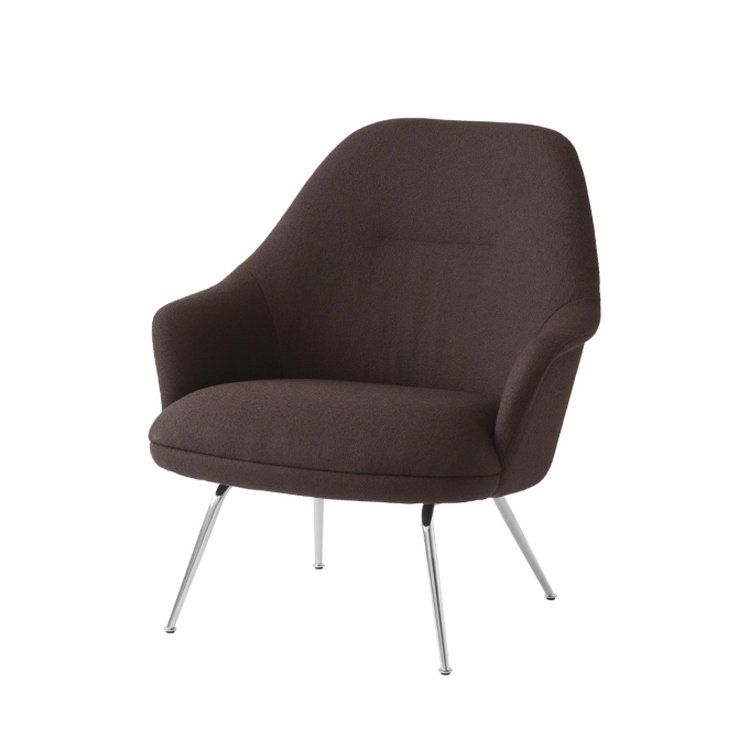 Fauteuil RELY HW140 Saxion 0397/Chrome AND TRADITION