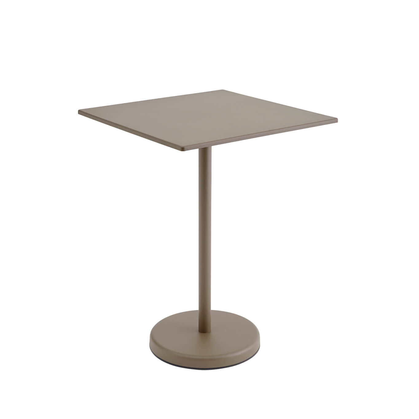 Outdoor Table LINEAR STEEL CAFÉ 70x95 Taupe MUUTO