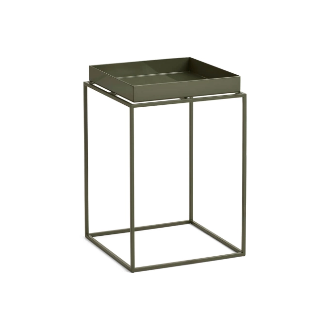 Table basse TRAY 30 x 30 High Vert Olive HAY