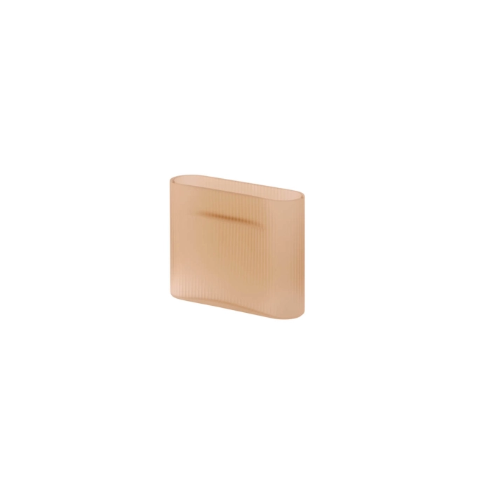Vase RIDGE H 17 Light orange MUUTO