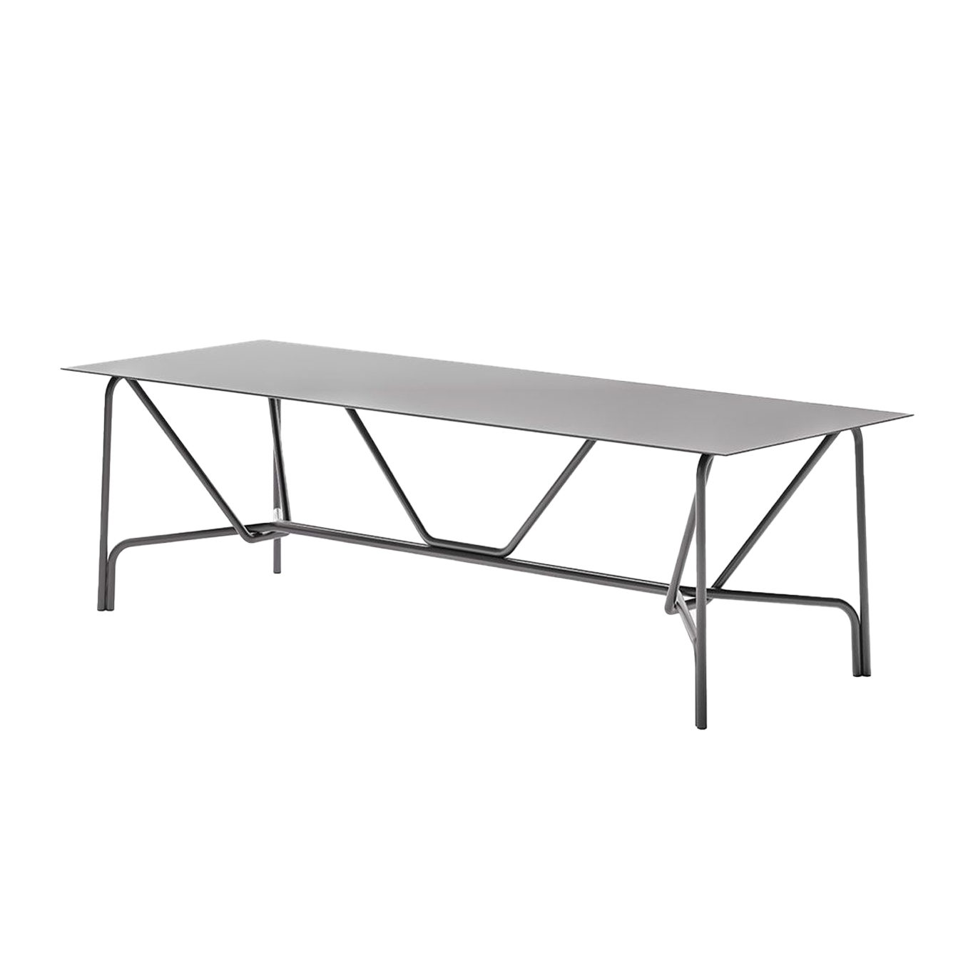 Outdoor Table SALO L 279 Graphite UNOPIÙ
