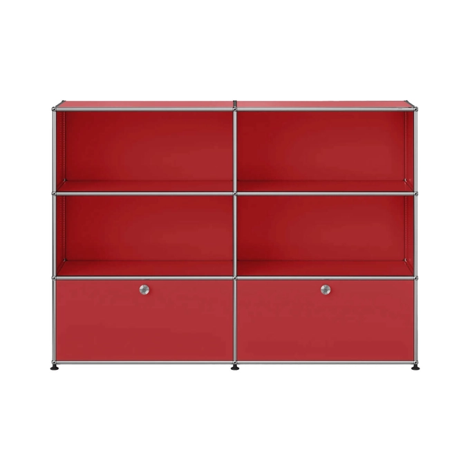 Storage Unit USM HALLER M65 Ruby Red USM USM HALLER