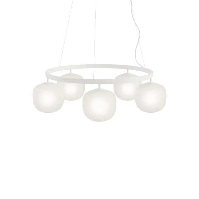Suspension RIME CHANDELIER Blanc MUUTO
