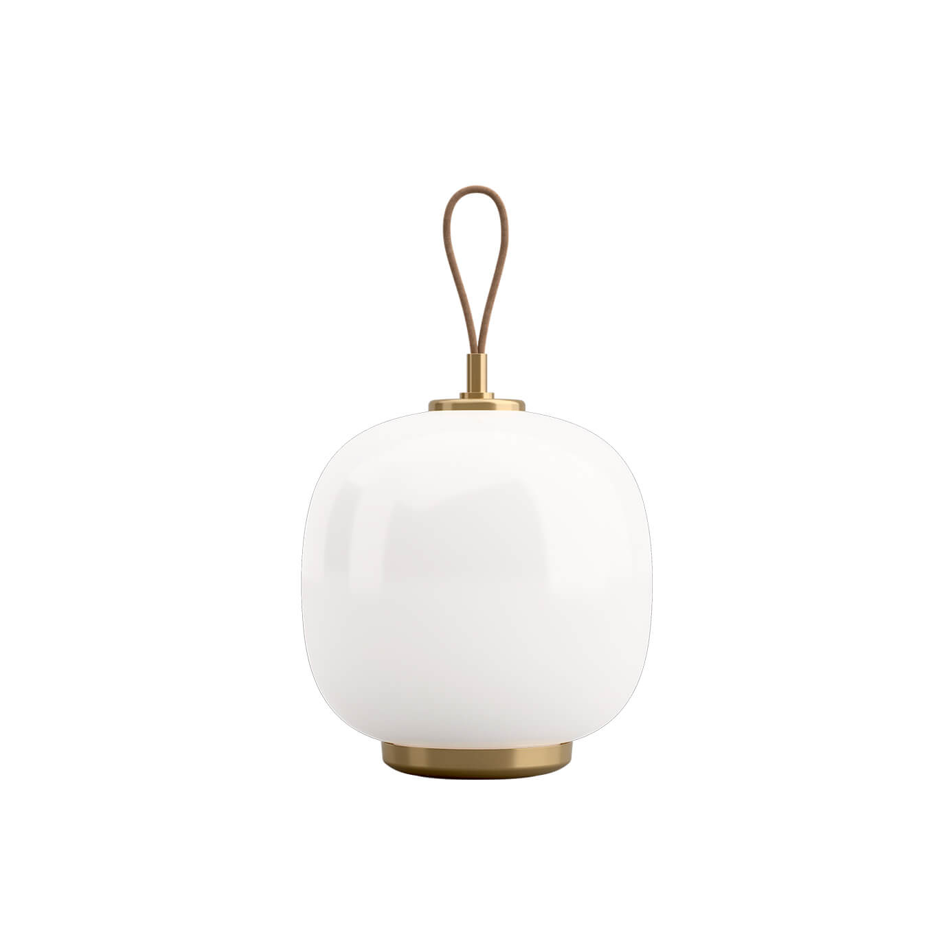 Lampe sans fil VL45 RADIOHUS PORTABLE Laiton/ Blanc opalin LOUIS POULSEN