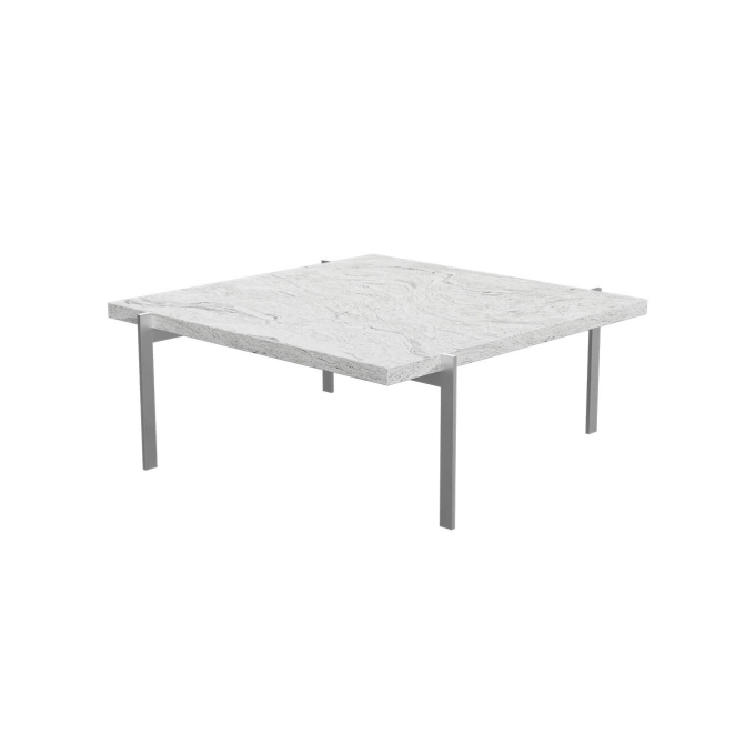 Table basse PK61 Granit Gris blanc FRITZ HANSEN