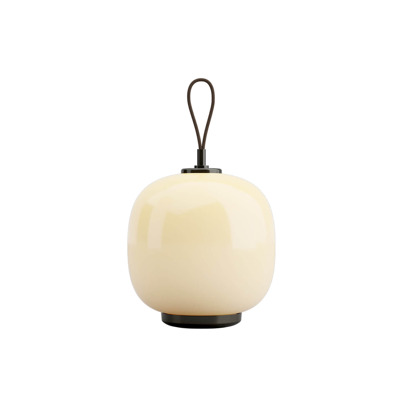 Portable Lamp VL45 RADIOHUS PORTABLE Aged brass/ Pale yellow LOUIS POULSEN