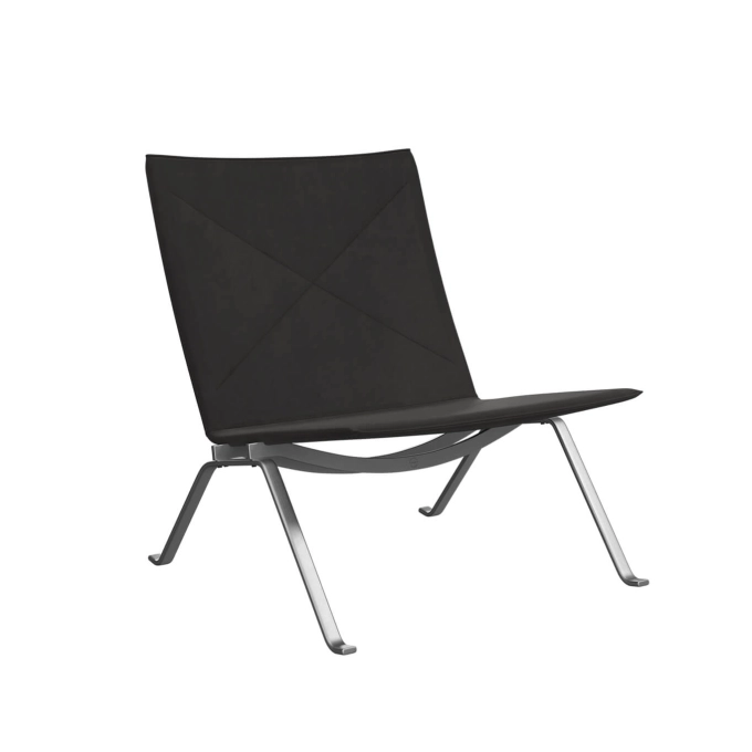 Easy chair PK22 Haze Leather Anthracite FRITZ HANSEN