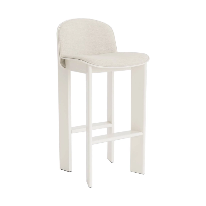 CHISEL avec dossier H 75 Mode 011 / Hêtre Blanc Crème HAY