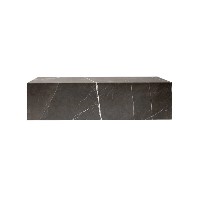 Table basse PLINTH LOW Marbre Kendzo AUDO COPENHAGEN